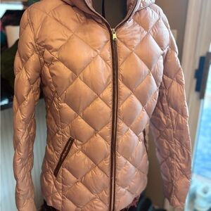 Ralph Lauren Women's Quilted Puffer Jacket in Pink Size Small